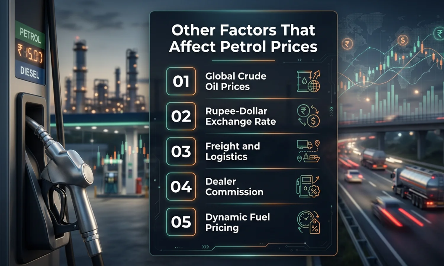 Other Factors That Affect Petrol Prices