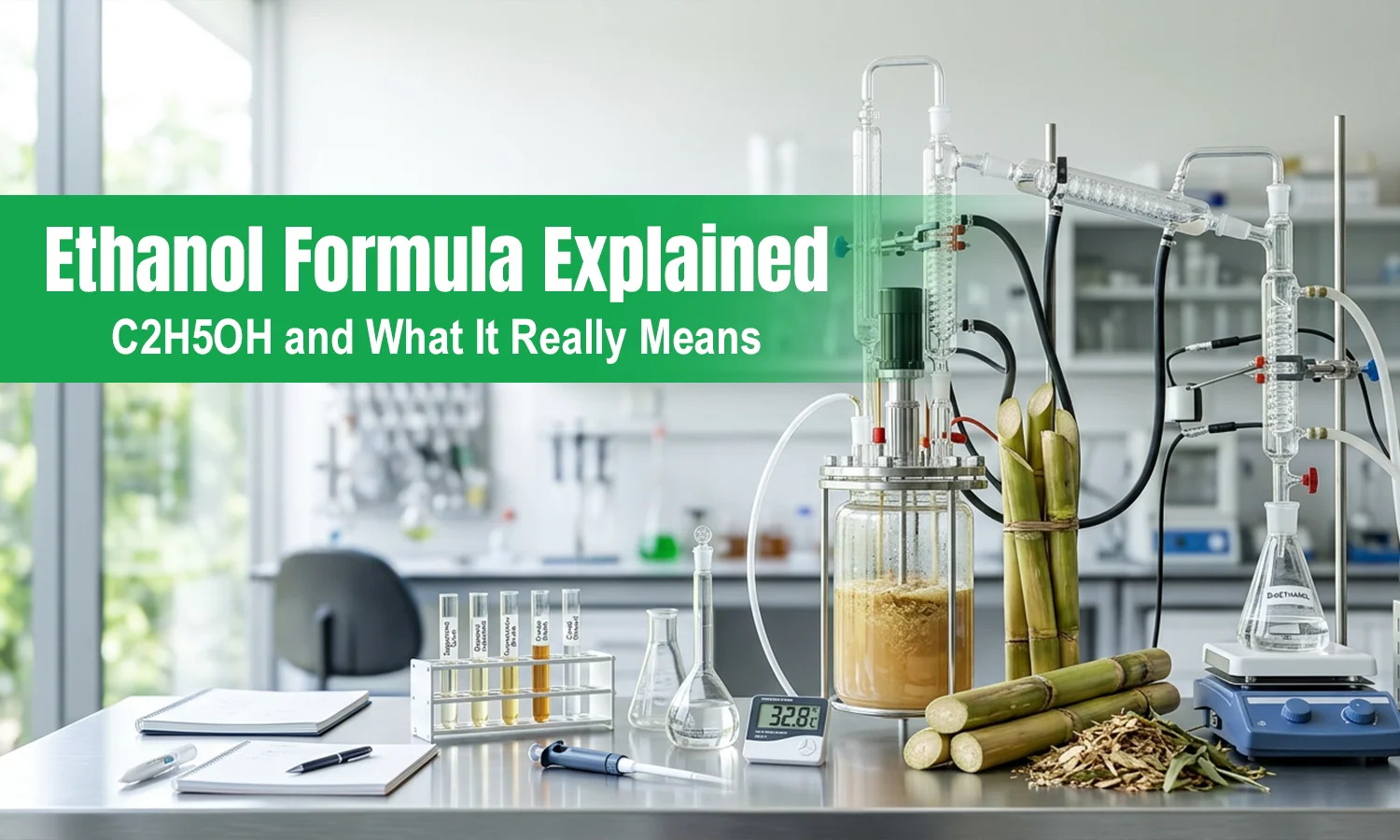 Ethanol Formula Explained: C2H5OH, Fuel, Uses & India's Ethanol Journey